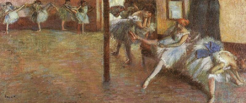 Edgar Degas Ballet Rehearsal china oil painting image